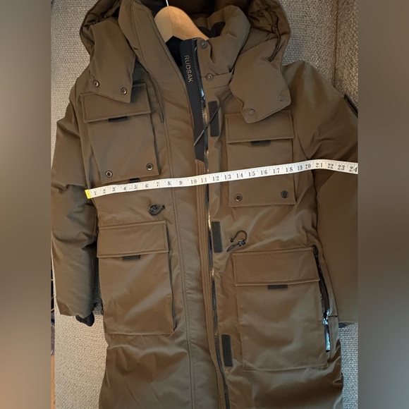 RUDSAK Atmosphere Maxi Down Parka – Army Green – Size M – LIMITED EDITION - Picture 14 of 16